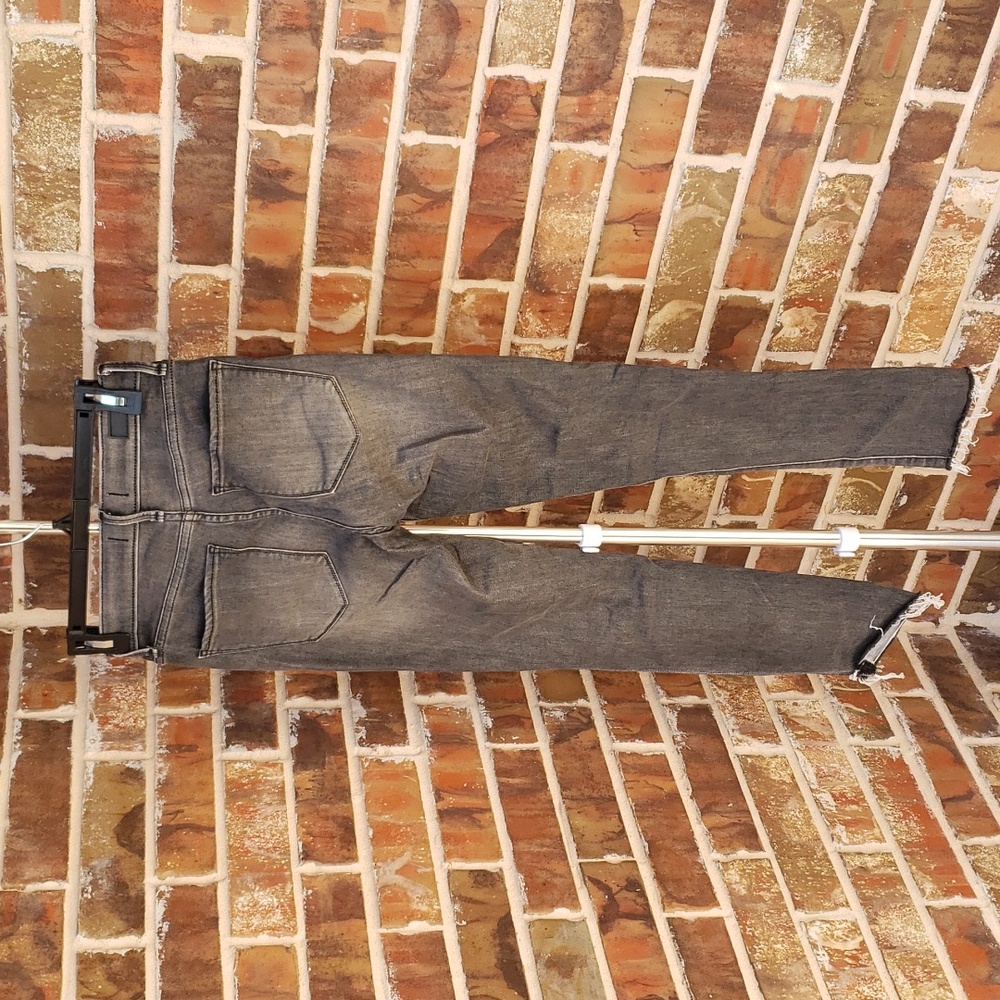 Black Wash High Rise Super Skinny Jeans - Picture 2 of 5